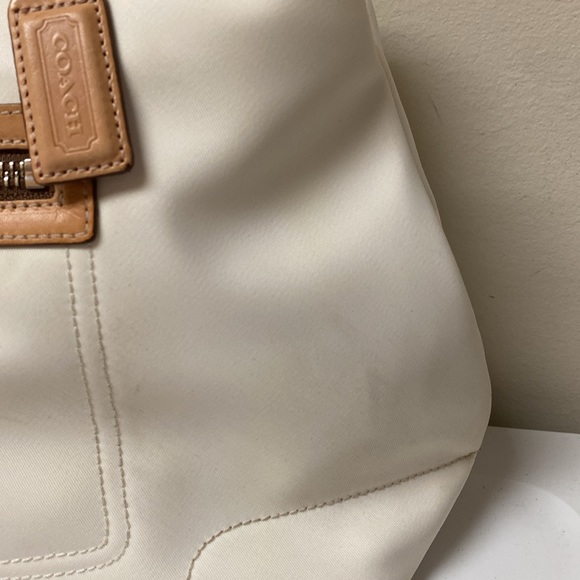 Coach Hampton Nylon Mini Tote Weekender Handbag 4275 - Picture 12 of 17